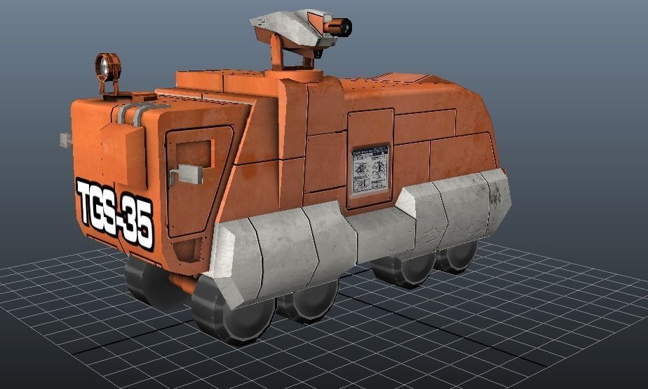 SCi-FI TRUCKS 3D Model Collection_2