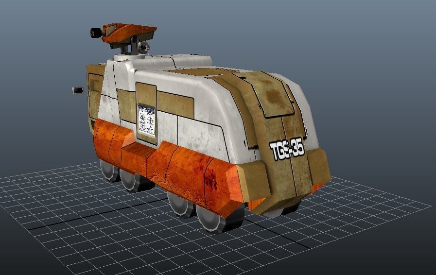 SCi-FI TRUCKS 3D Model Collection_4