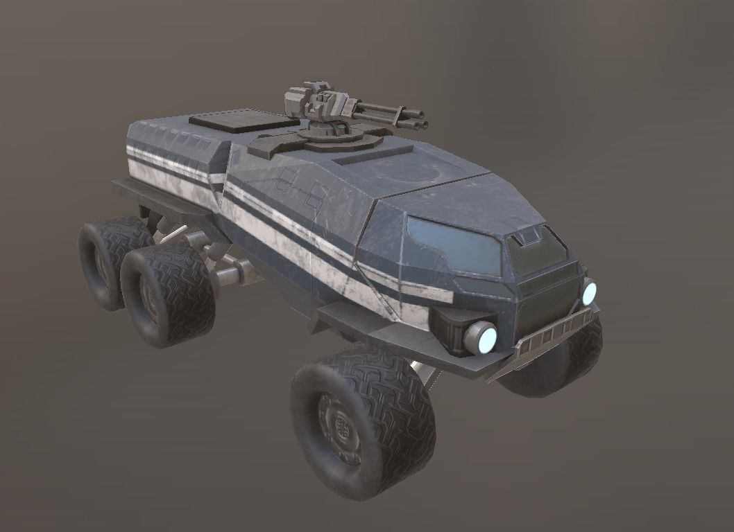 SCi-FI TRUCKS 3D Model Collection_13