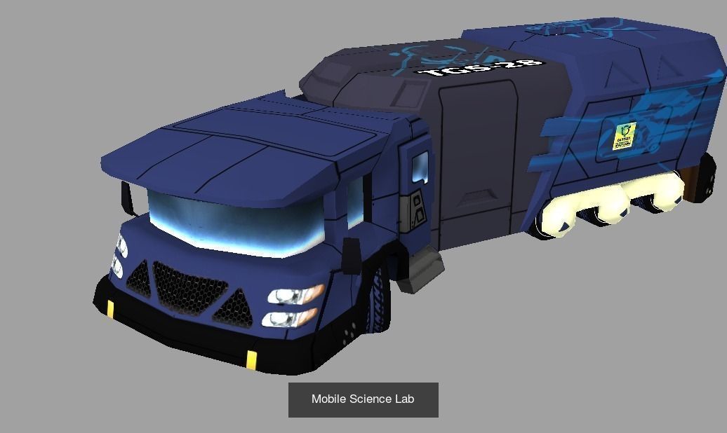 SCi-FI TRUCKS 3D Model Collection_8