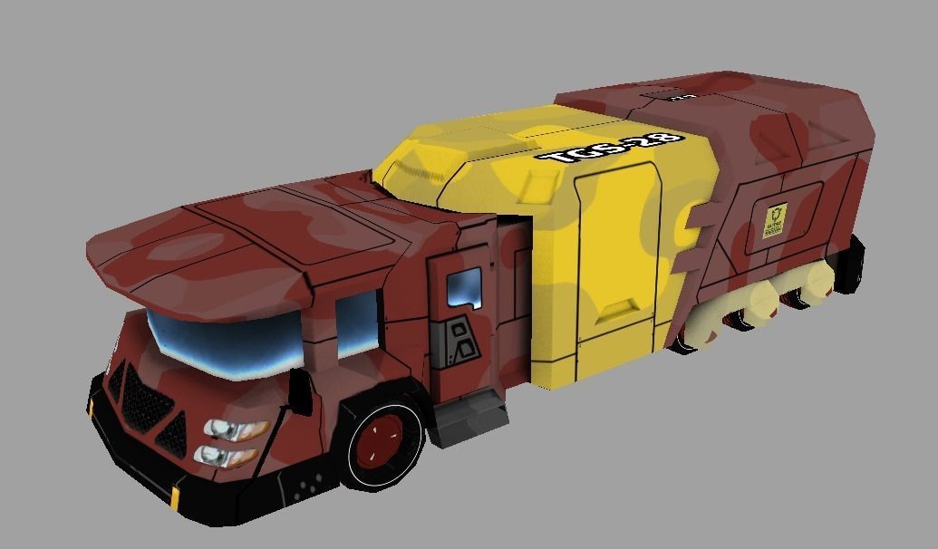 SCi-FI TRUCKS 3D Model Collection_18