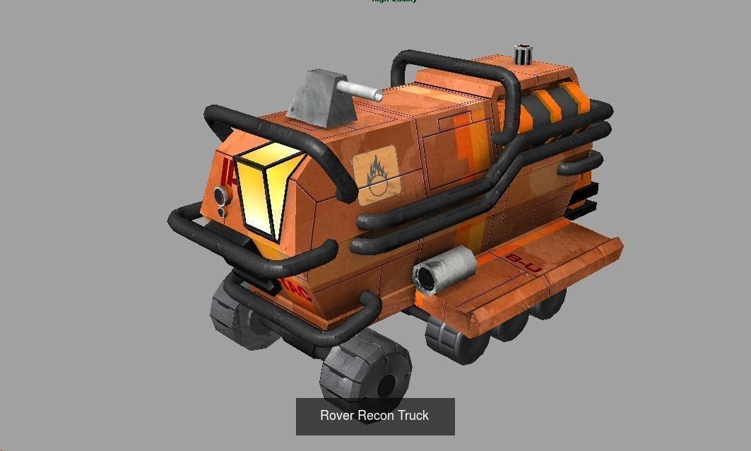 SCi-FI TRUCKS 3D Model Collection_6