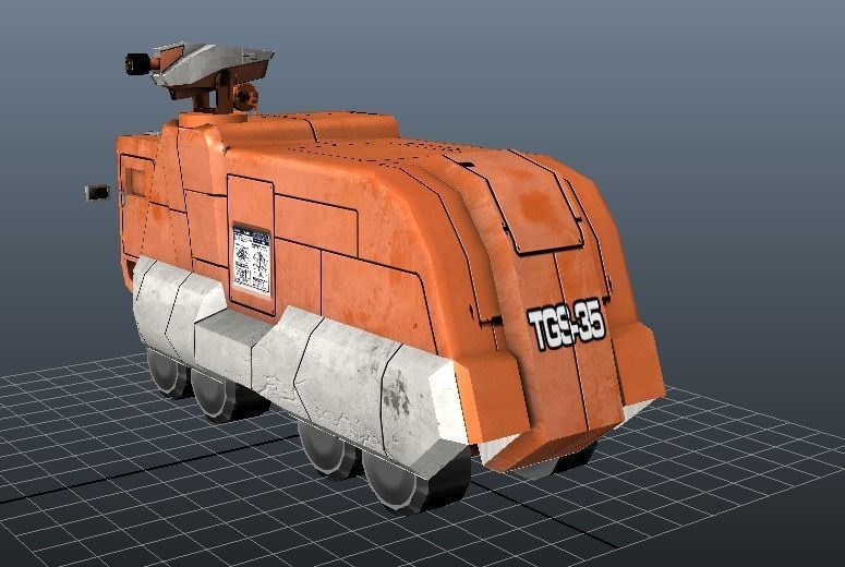 SCi-FI TRUCKS 3D Model Collection_3