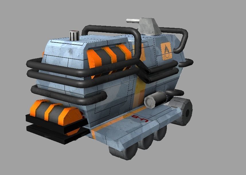 SCi-FI TRUCKS 3D Model Collection_21