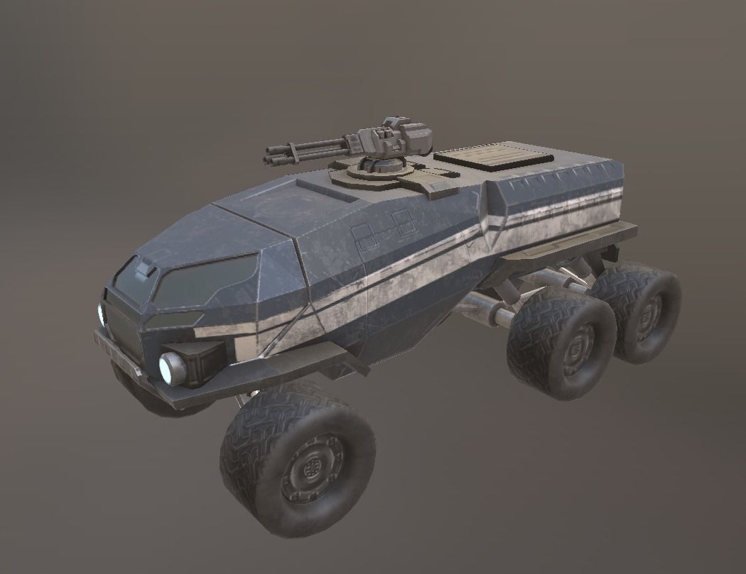 SCi-FI TRUCKS 3D Model Collection_11