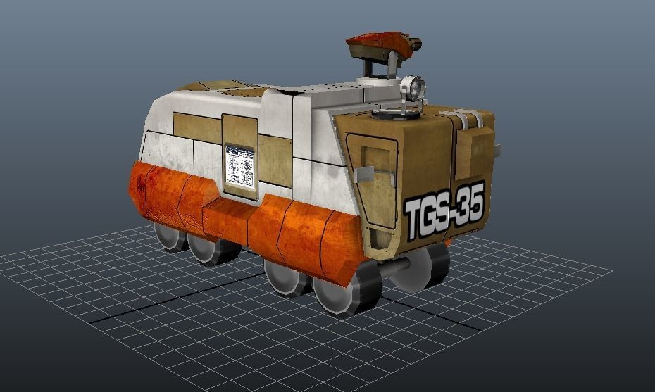 SCi-FI TRUCKS 3D Model Collection_5