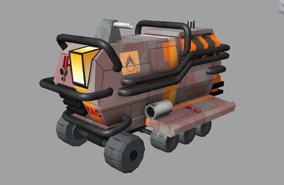 SCi-FI TRUCKS 3D Model Collection_16