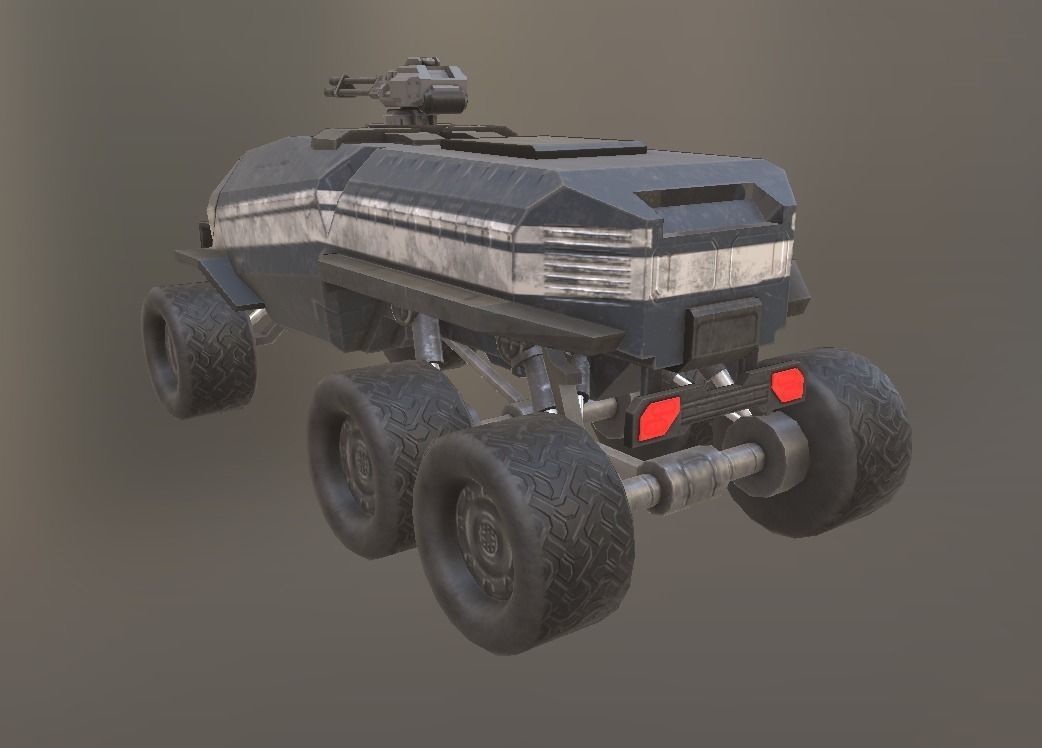 SCi-FI TRUCKS 3D Model Collection_10
