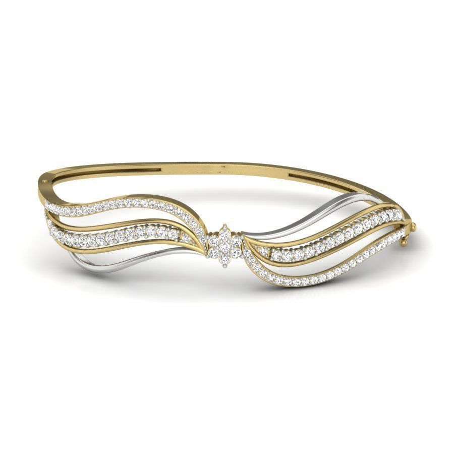 Women bracelet 3dm stl render detail 3D print model 3D print model_2