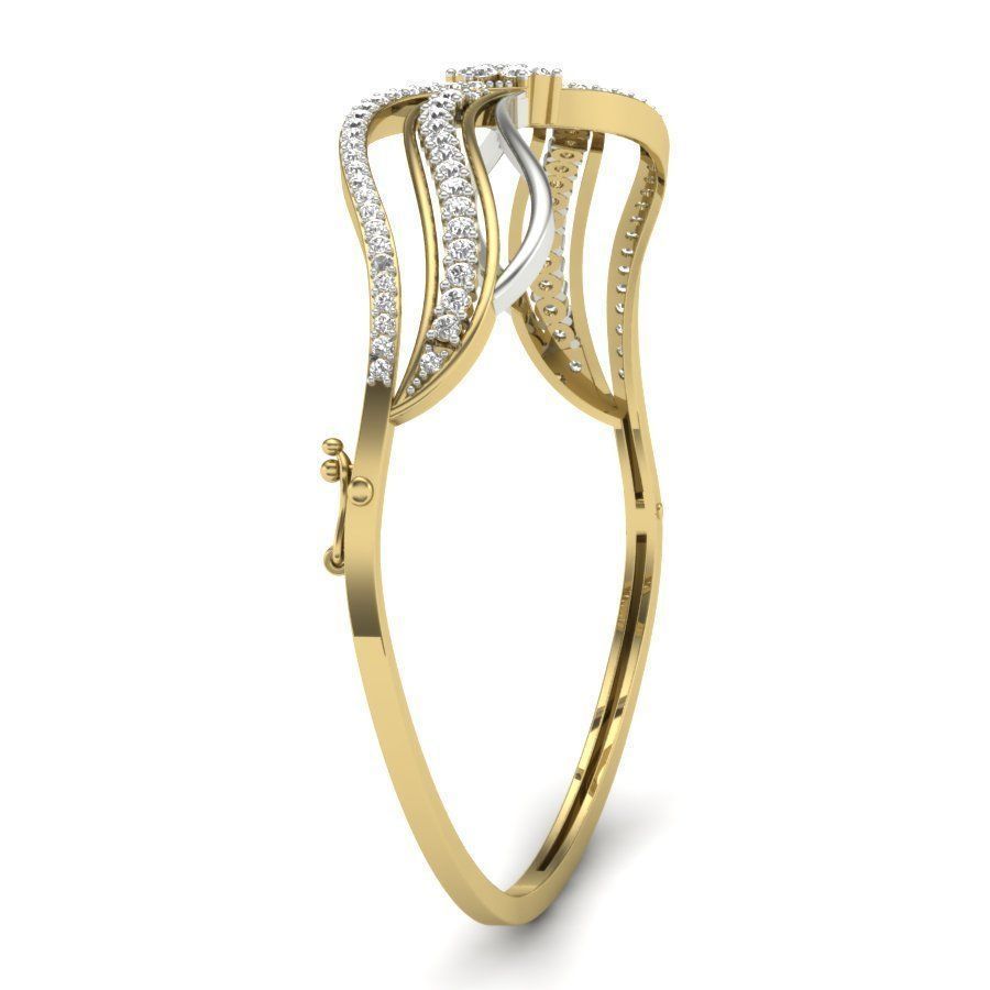 Women bracelet 3dm stl render detail 3D print model 3D print model_3