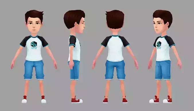 3D CG Boy