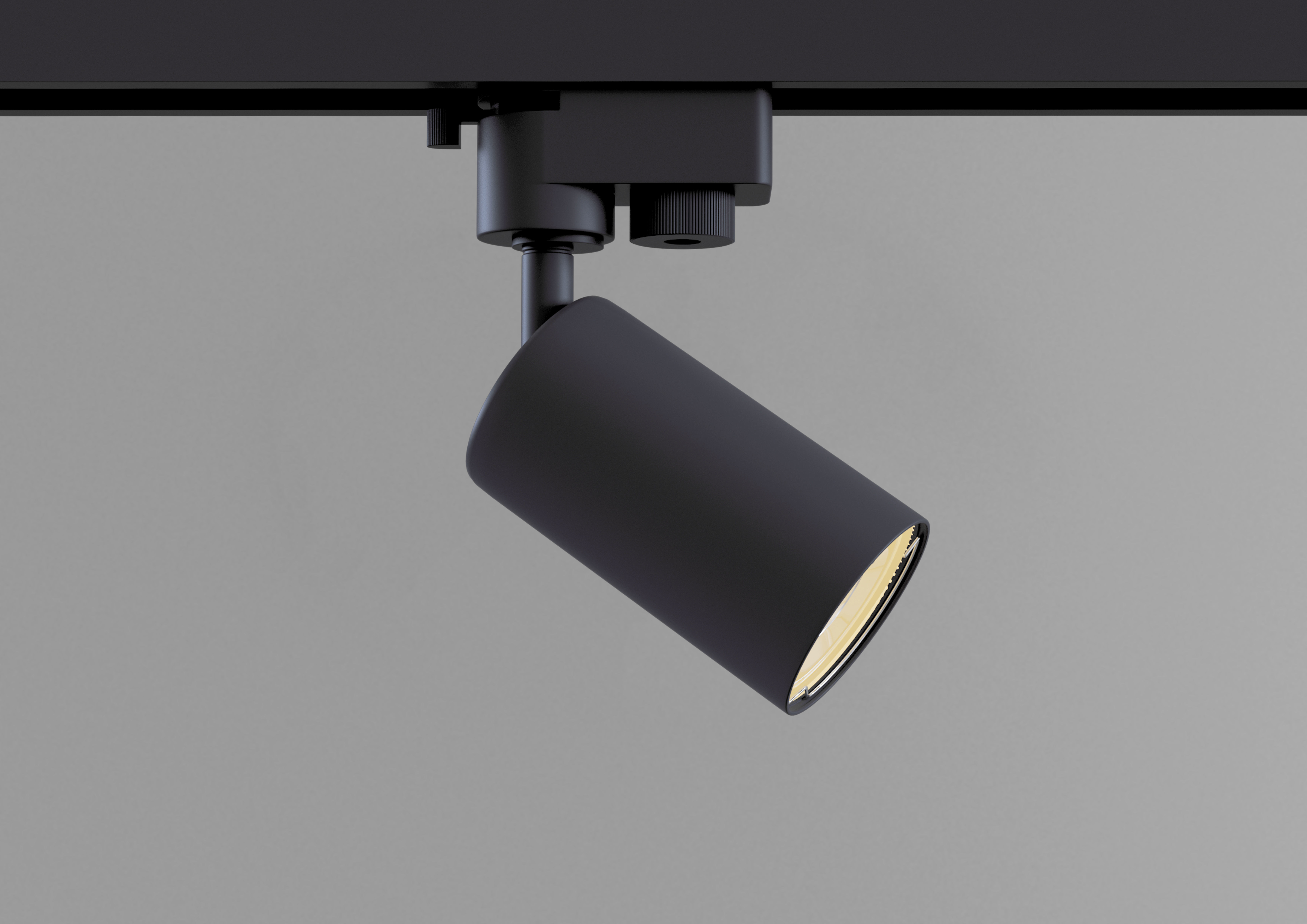 Track Lighting TR002-1-GU10-B Maytoni Technical Free 3D model_1
