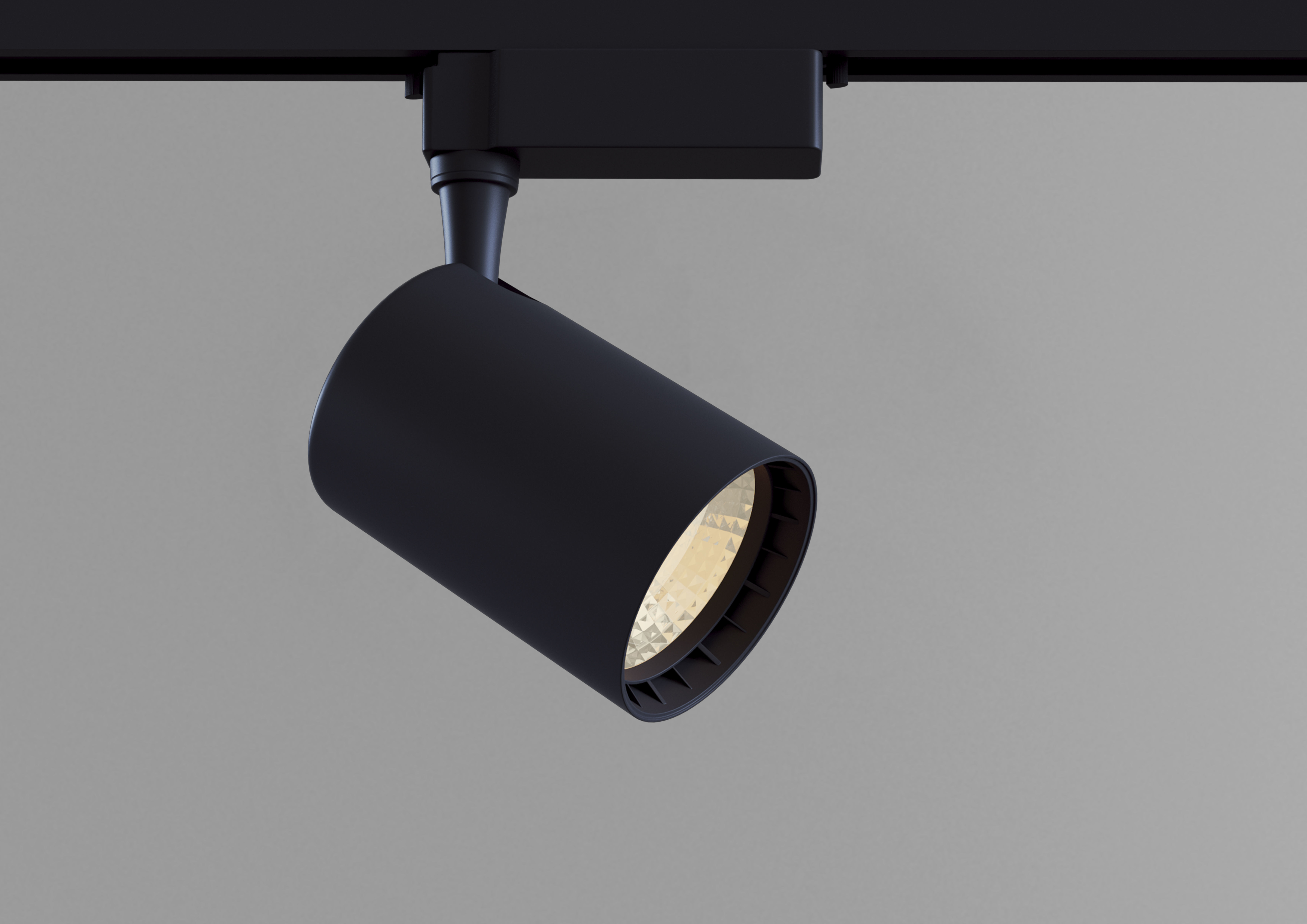Track Lighting TR003-1-6W3K-B Maytoni Technical Free 3D model_1