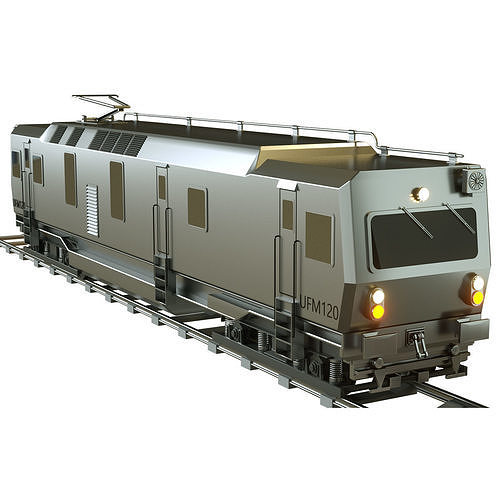 Train ufm120 3D model