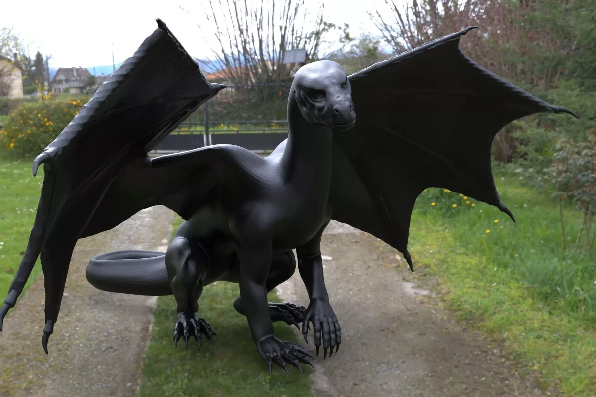 Dragon 3D print model