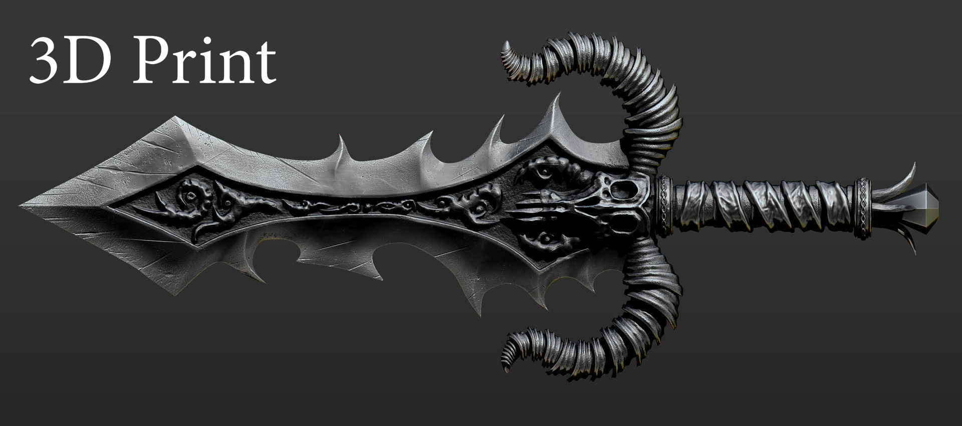 blade of death 3d print 3D print model_5