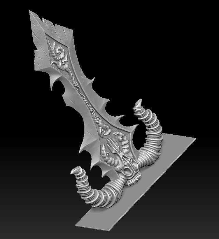 blade of death 3d print 3D print model_8