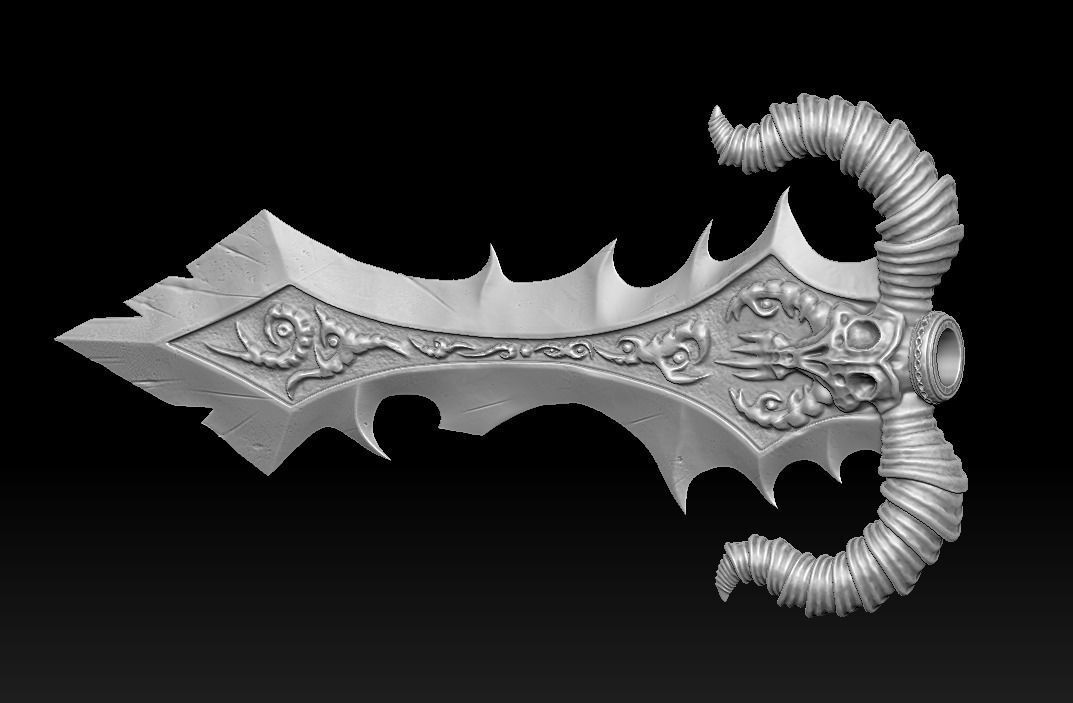 blade of death 3d print 3D print model_7