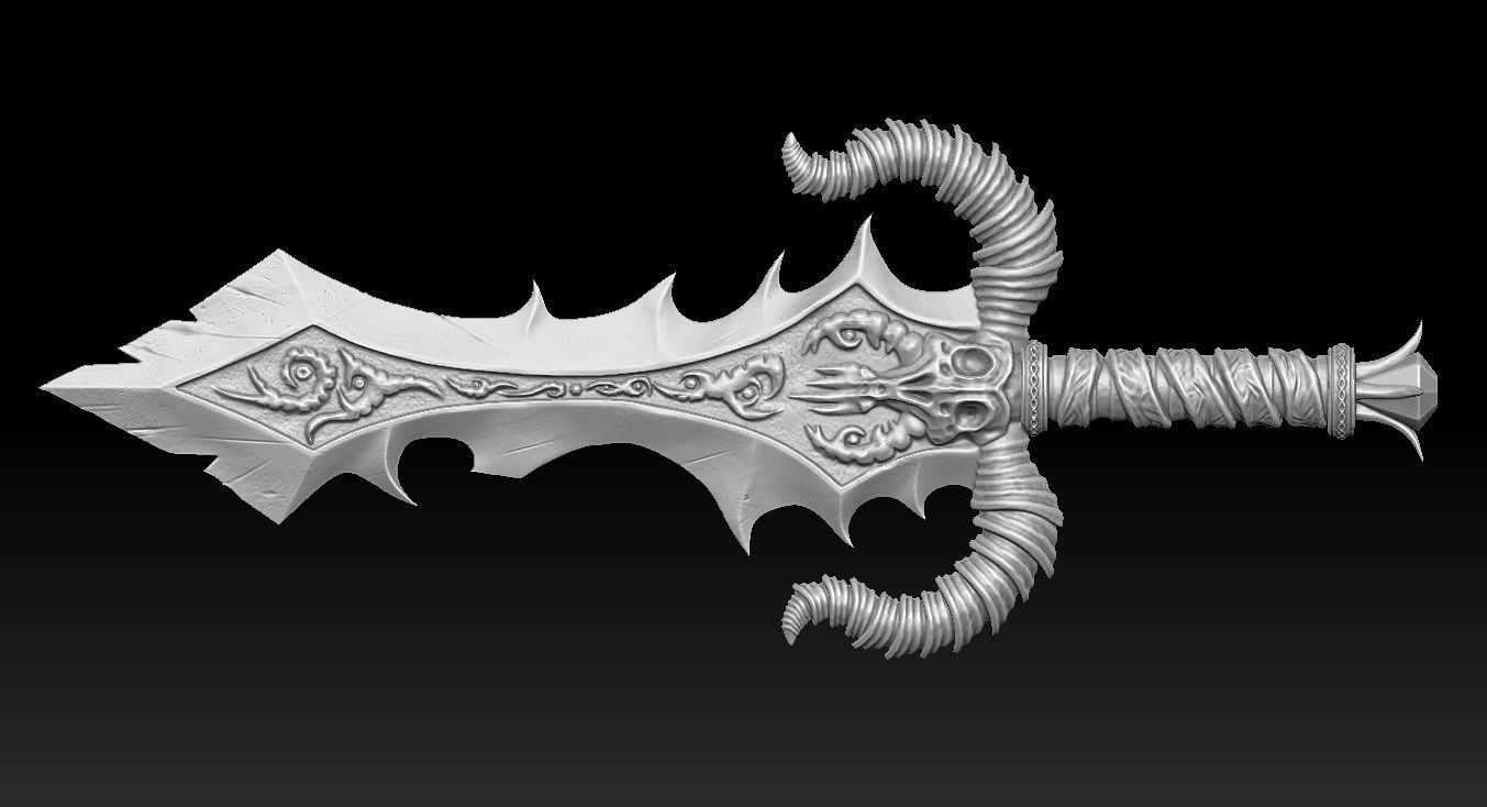blade of death 3d print 3D print model_6