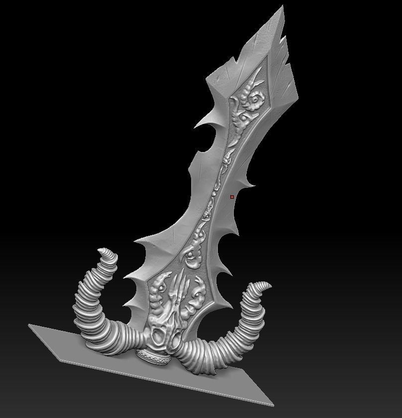 blade of death 3d print 3D print model_9