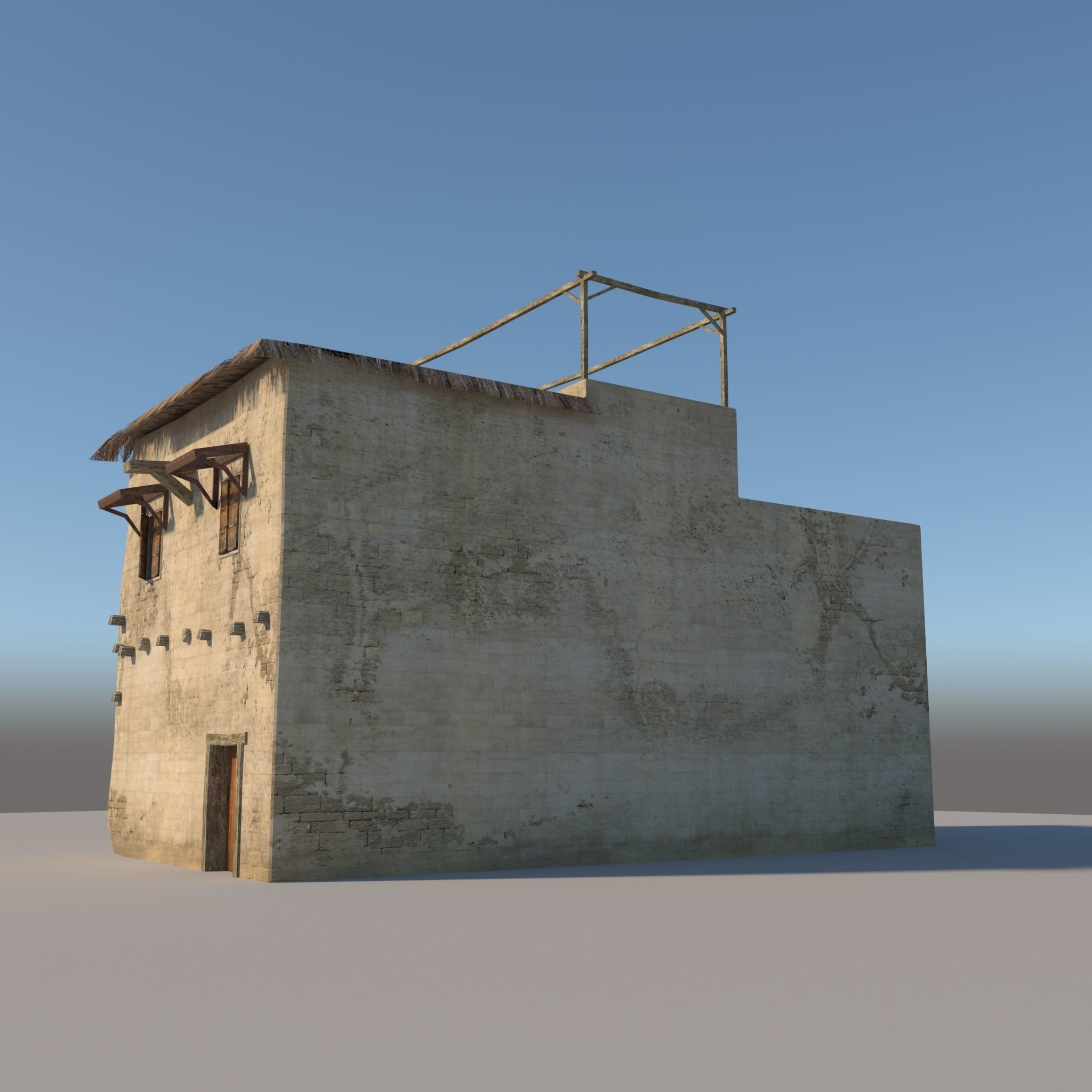 Old House 3D model_9
