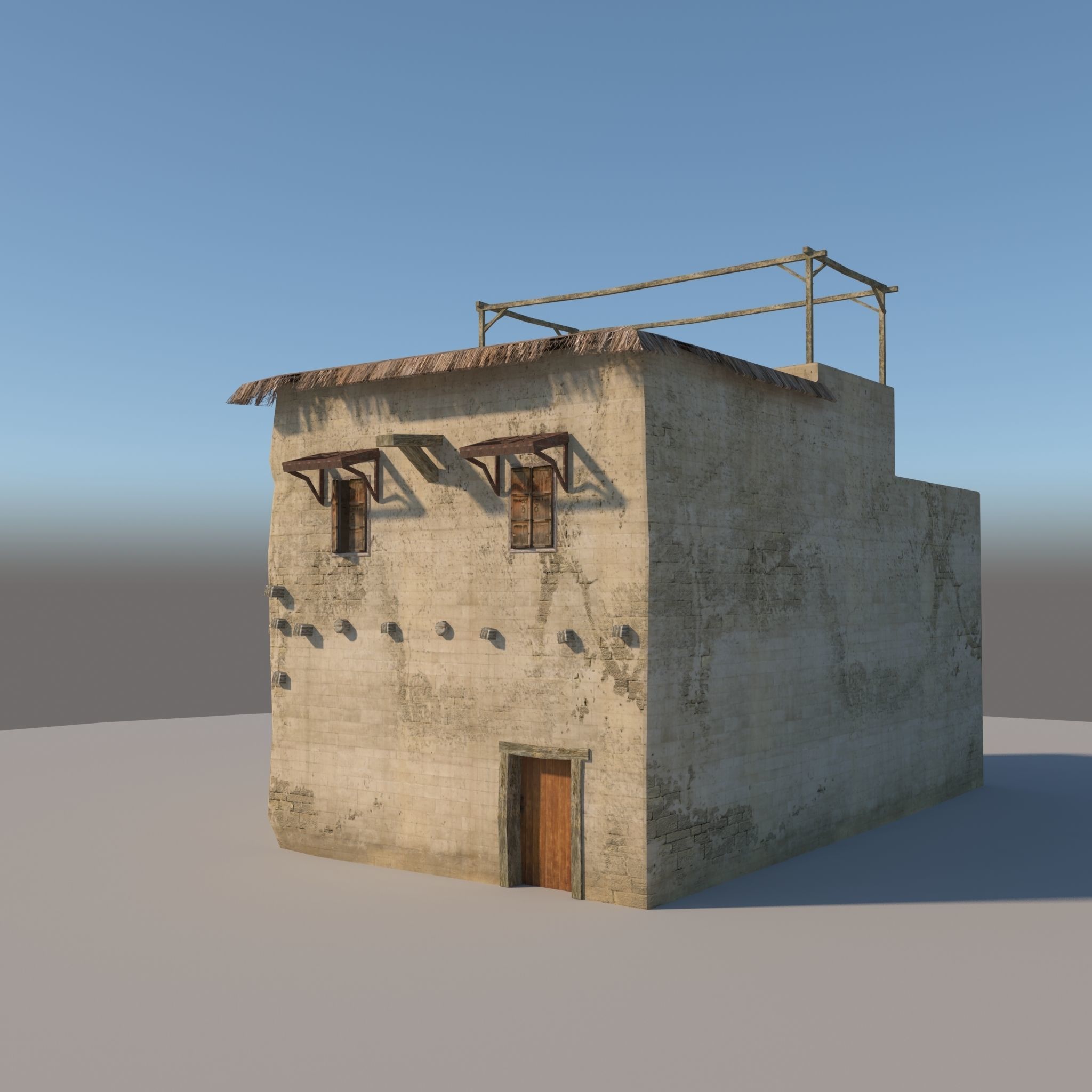 Old House 3D model_2
