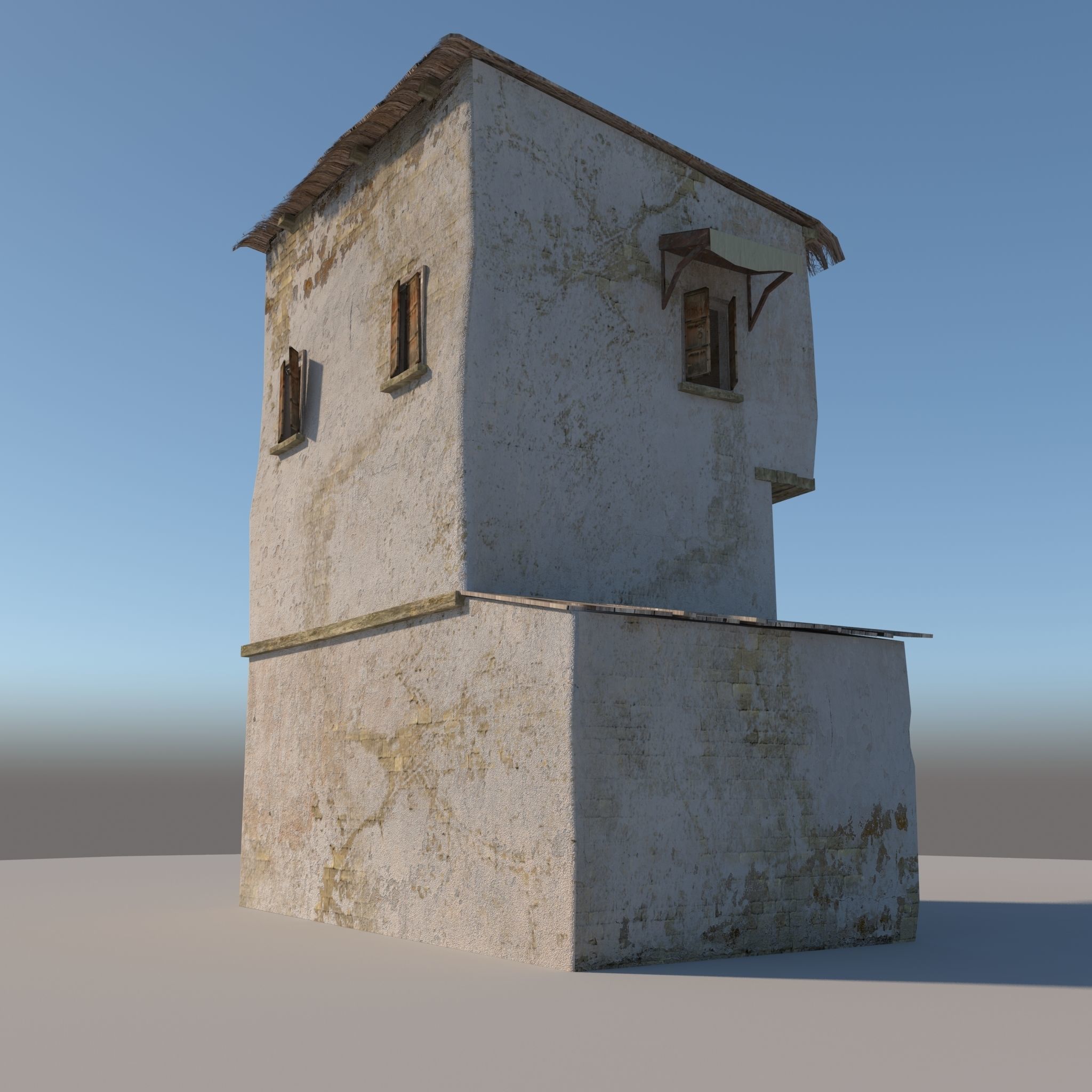 Old House 3D model_3