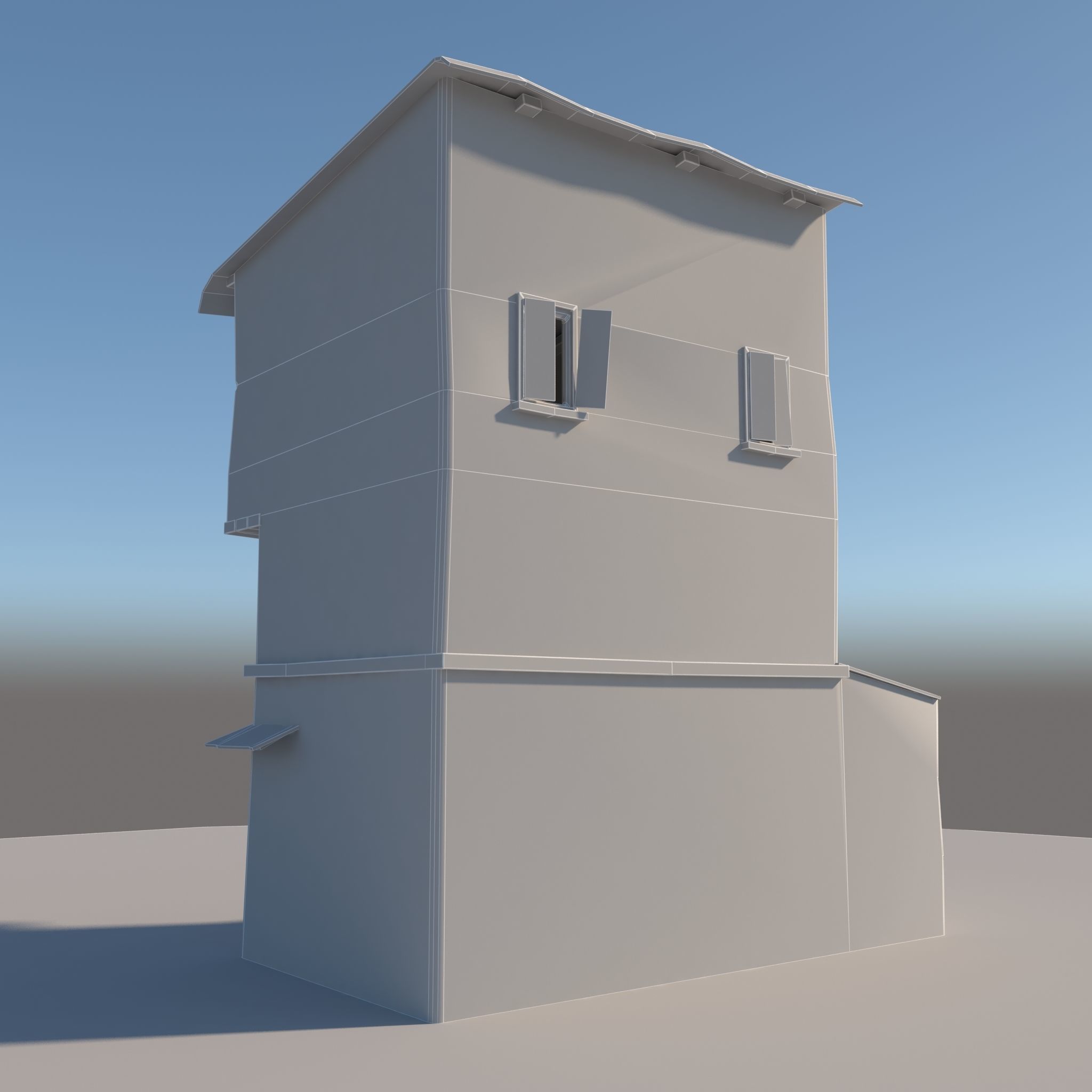 Old House 3D model_13