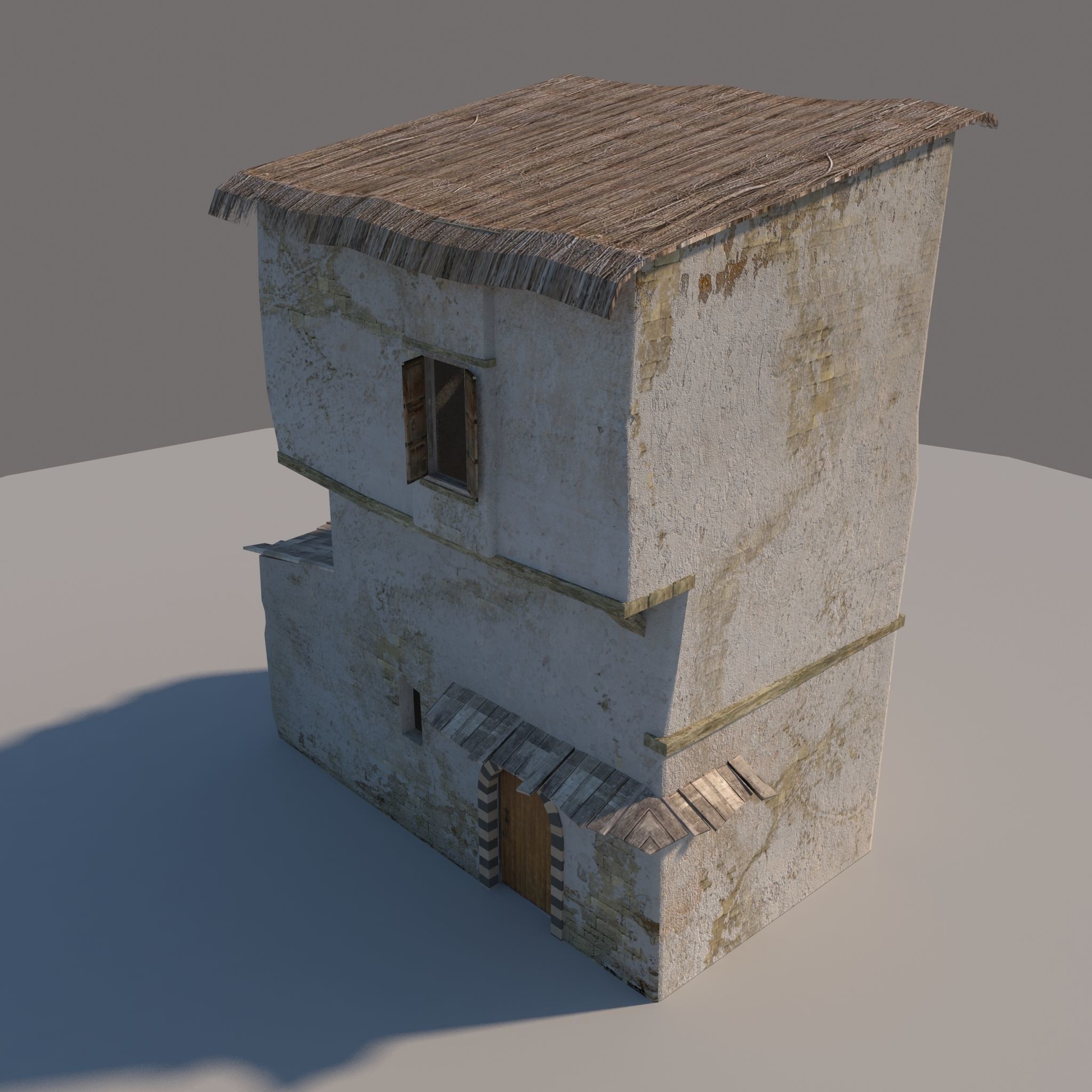Old House 3D model_5