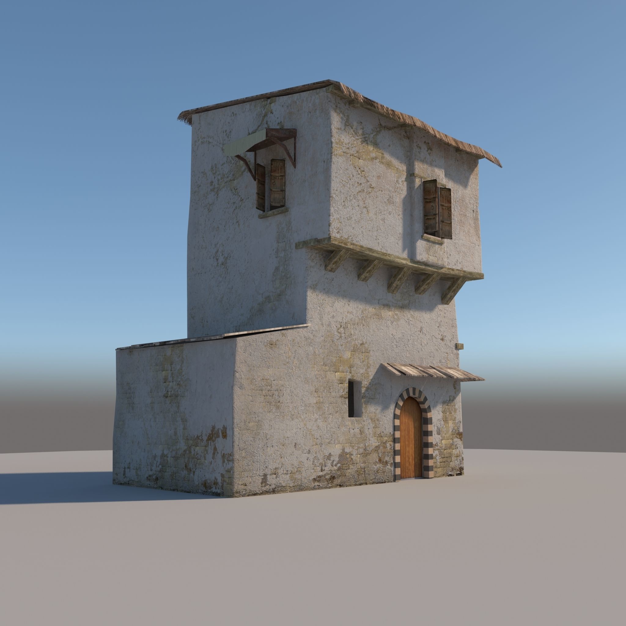 Old House 3D model_7