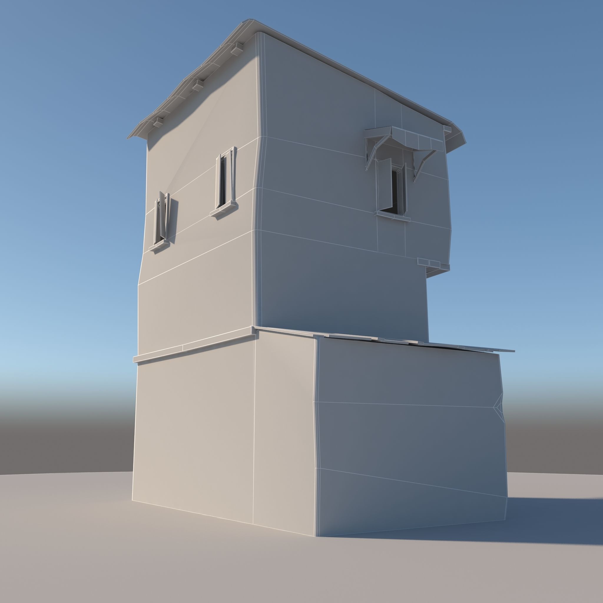 Old House 3D model_14