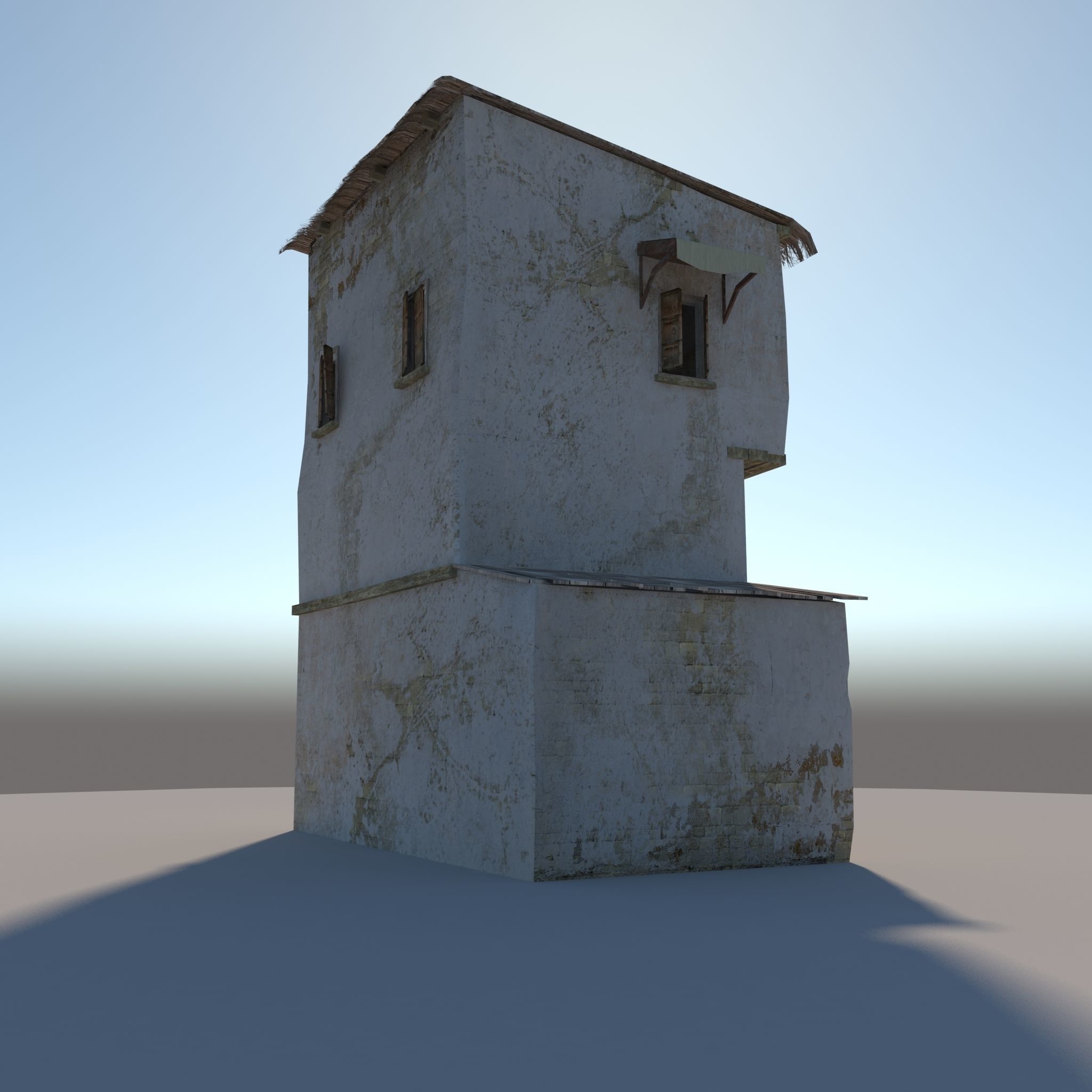 Old House 3D model_10