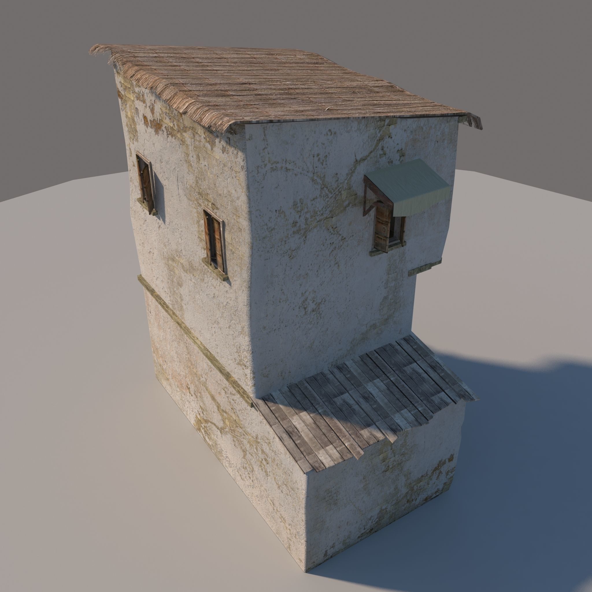 Old House 3D model_4
