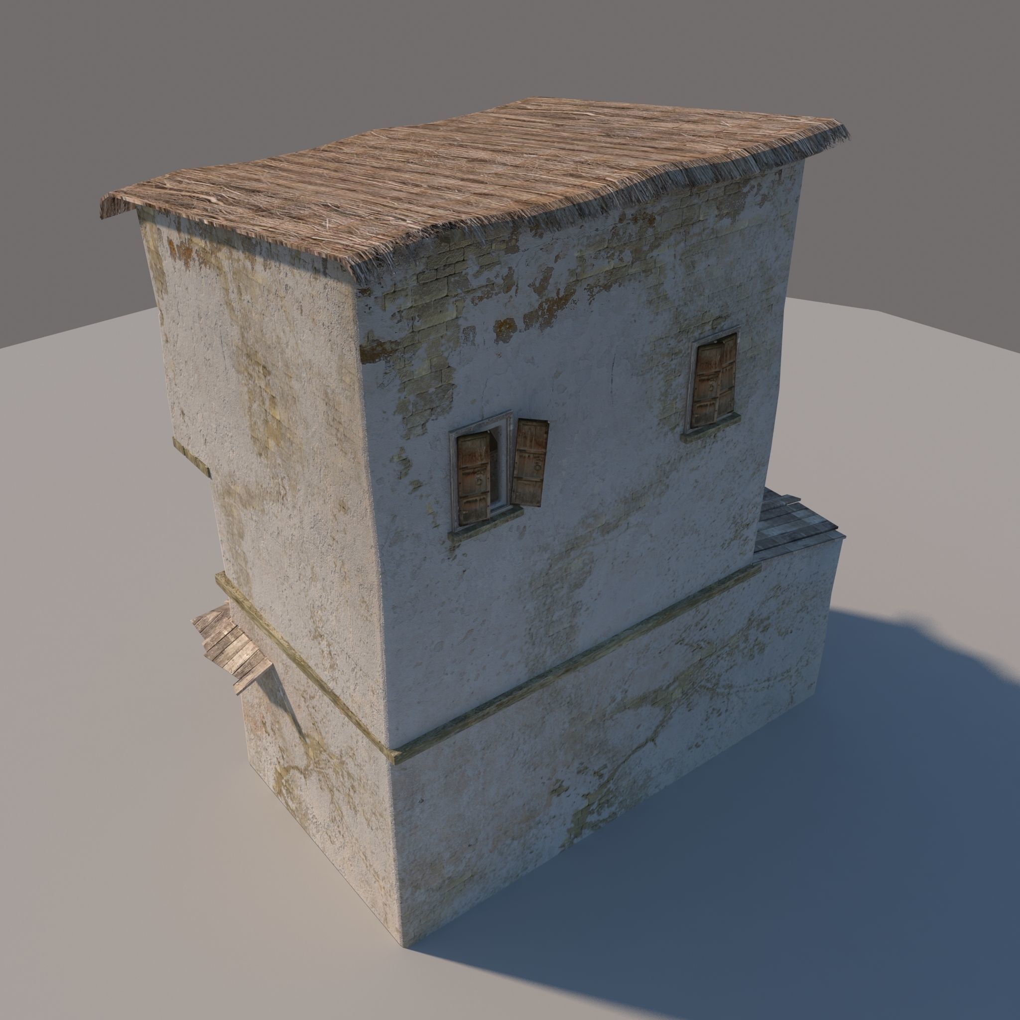 Old House 3D model_6