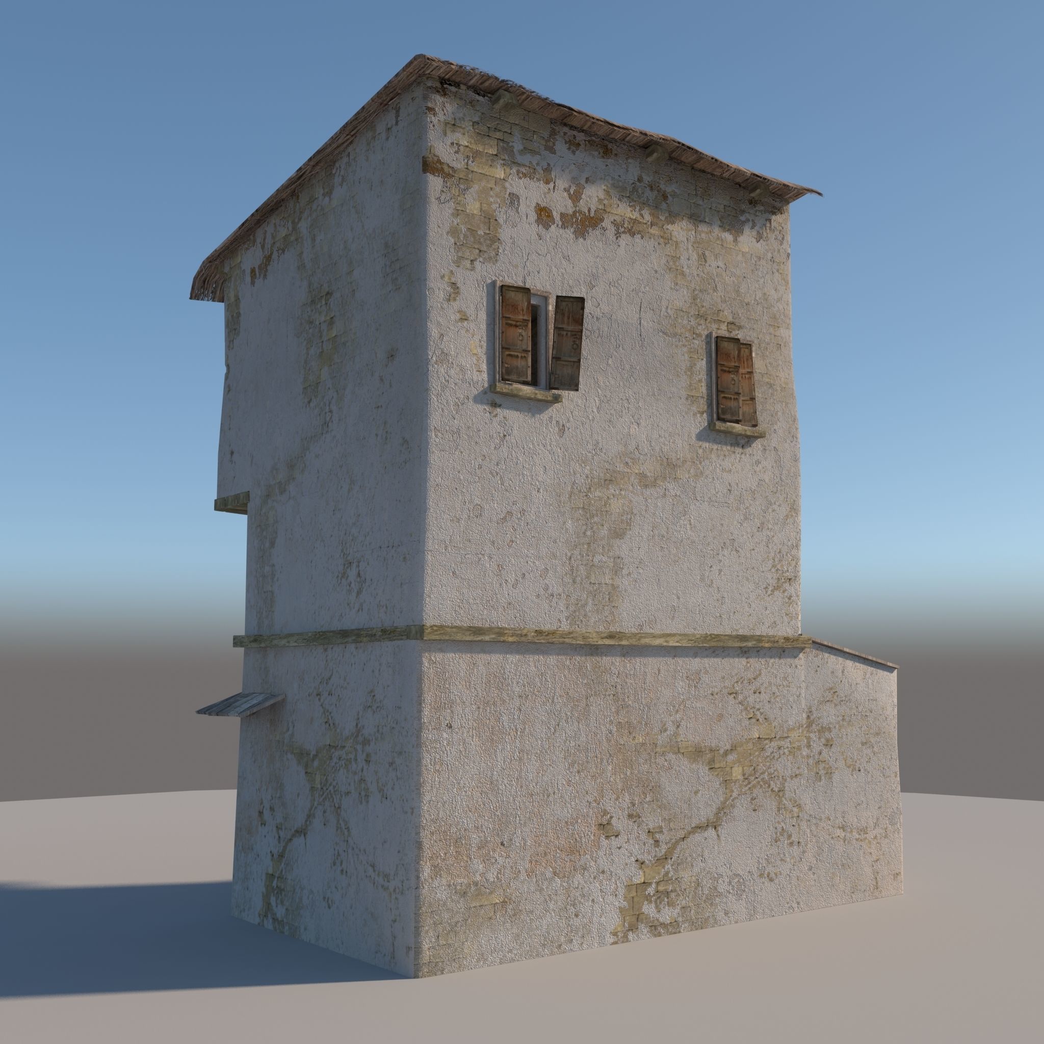 Old House 3D model_2