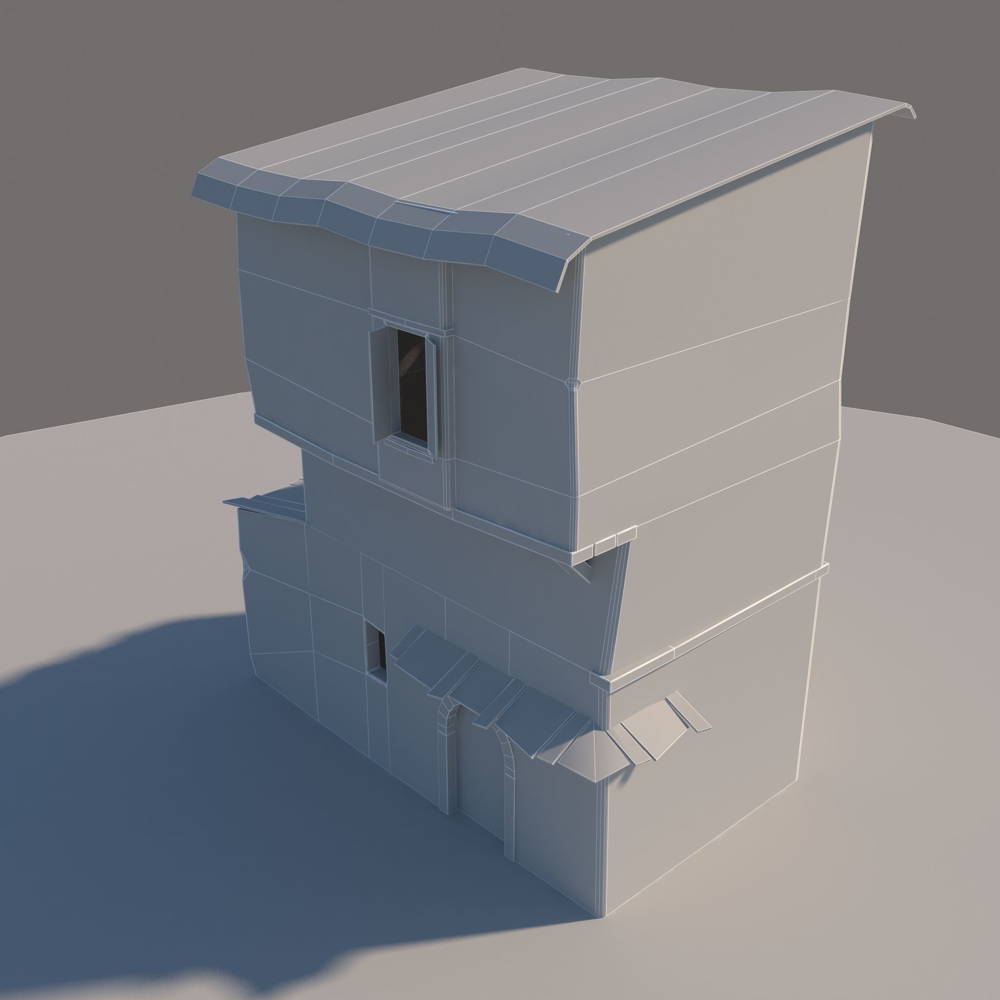 Old House 3D model_16