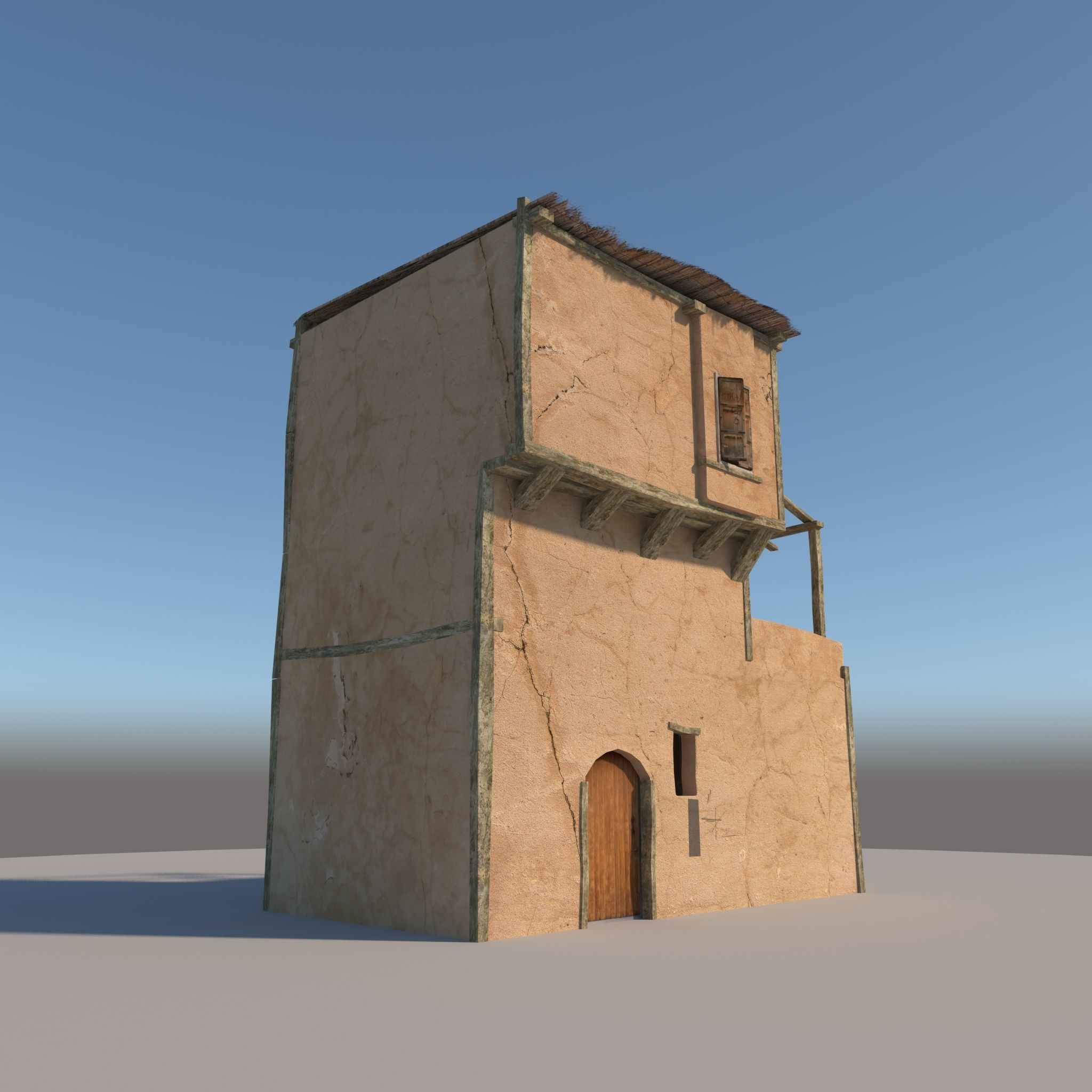 Old House 3D model_8