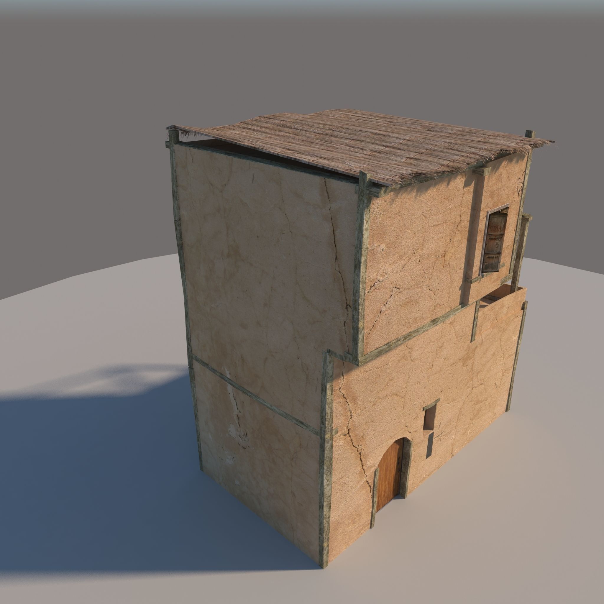 Old House 3D model_6