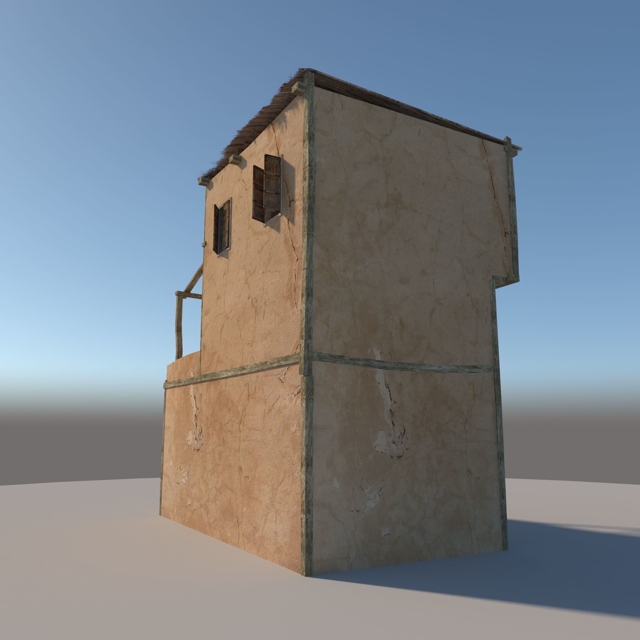 Old House 3D model_3