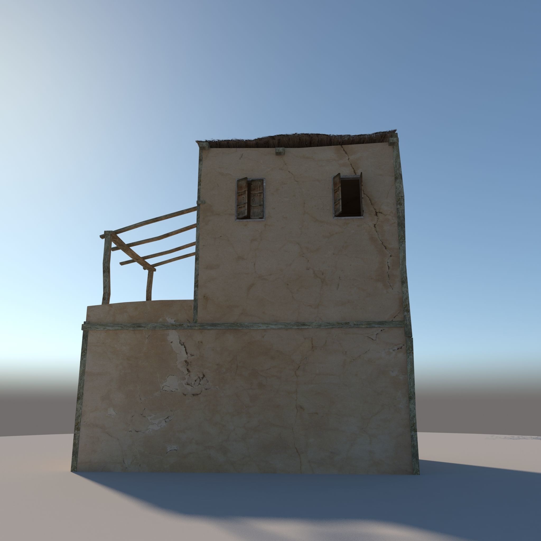 Old House 3D model_10