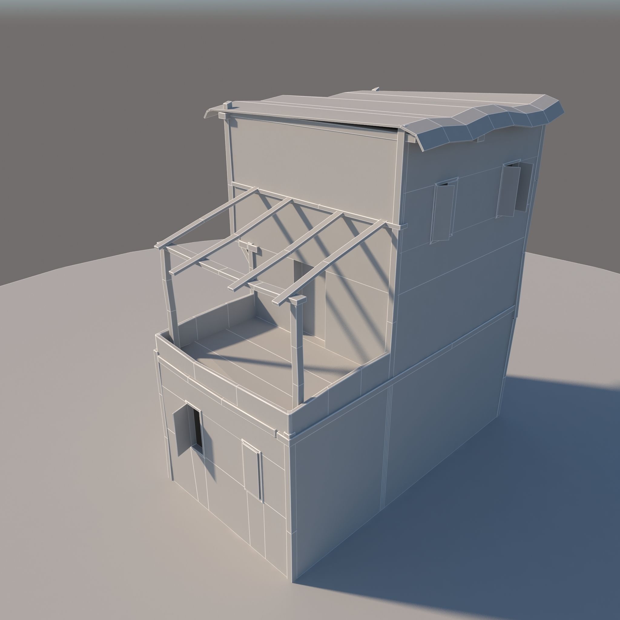 Old House 3D model_16