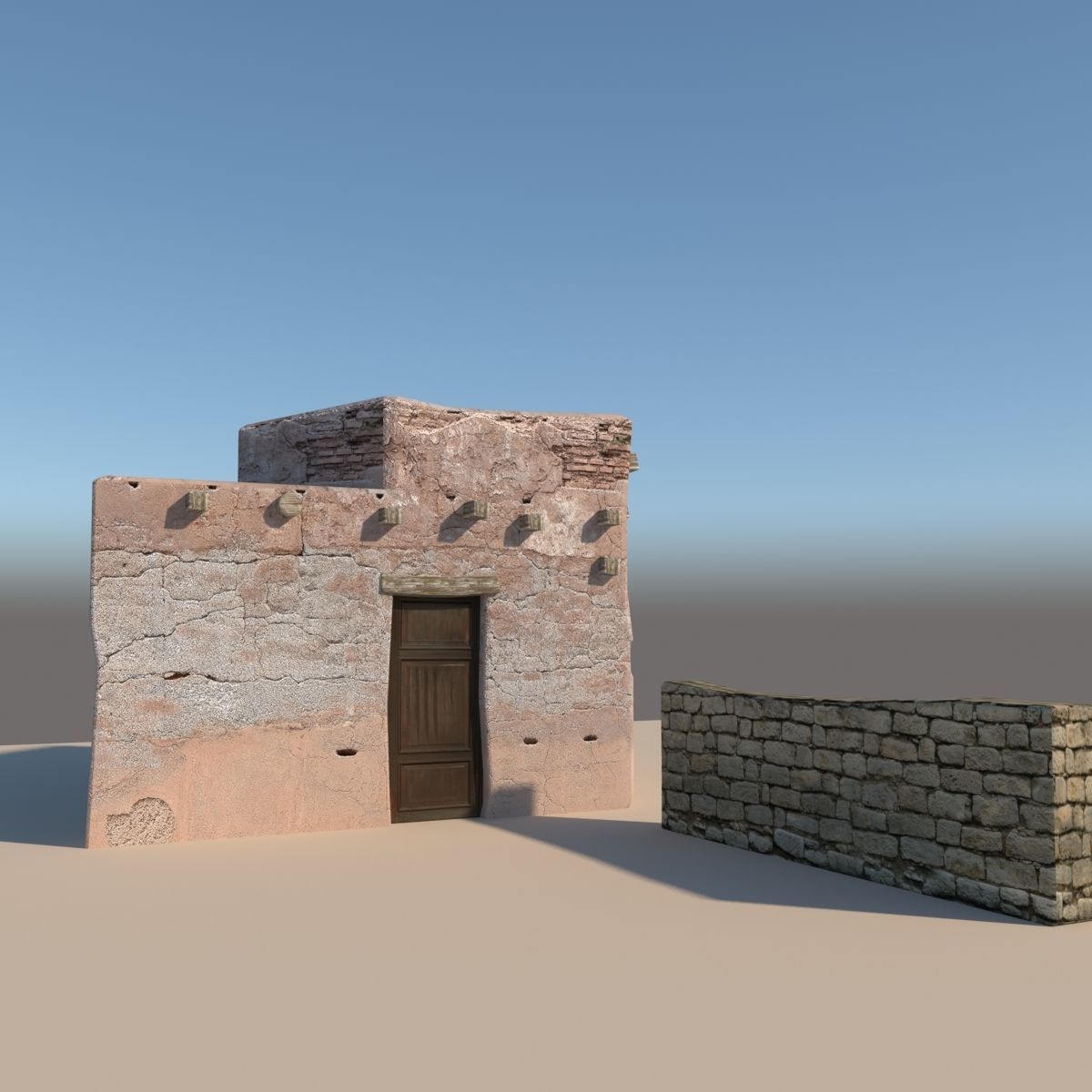 Old House Pack 1 3D model_9