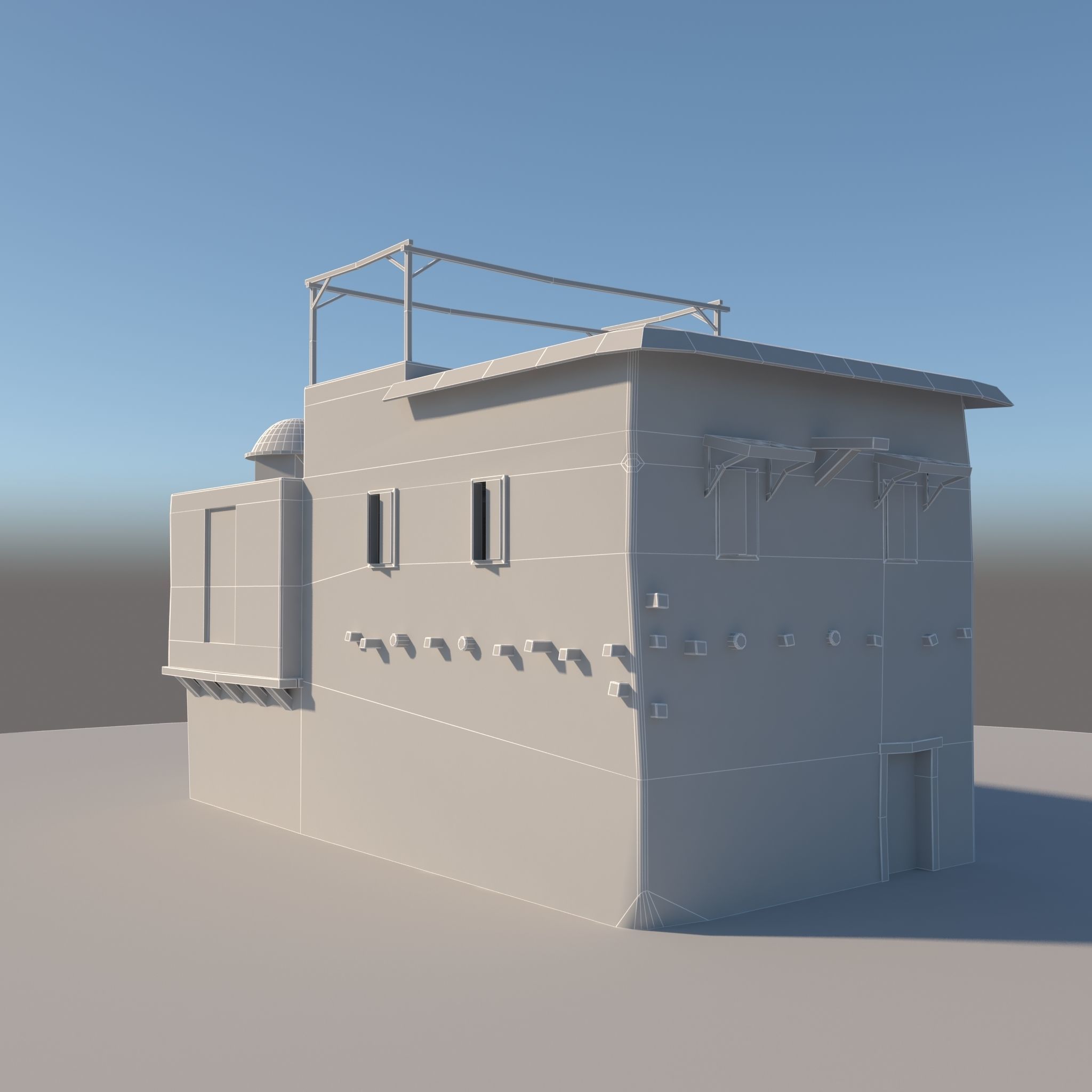 Old House Pack 1 3D model_55