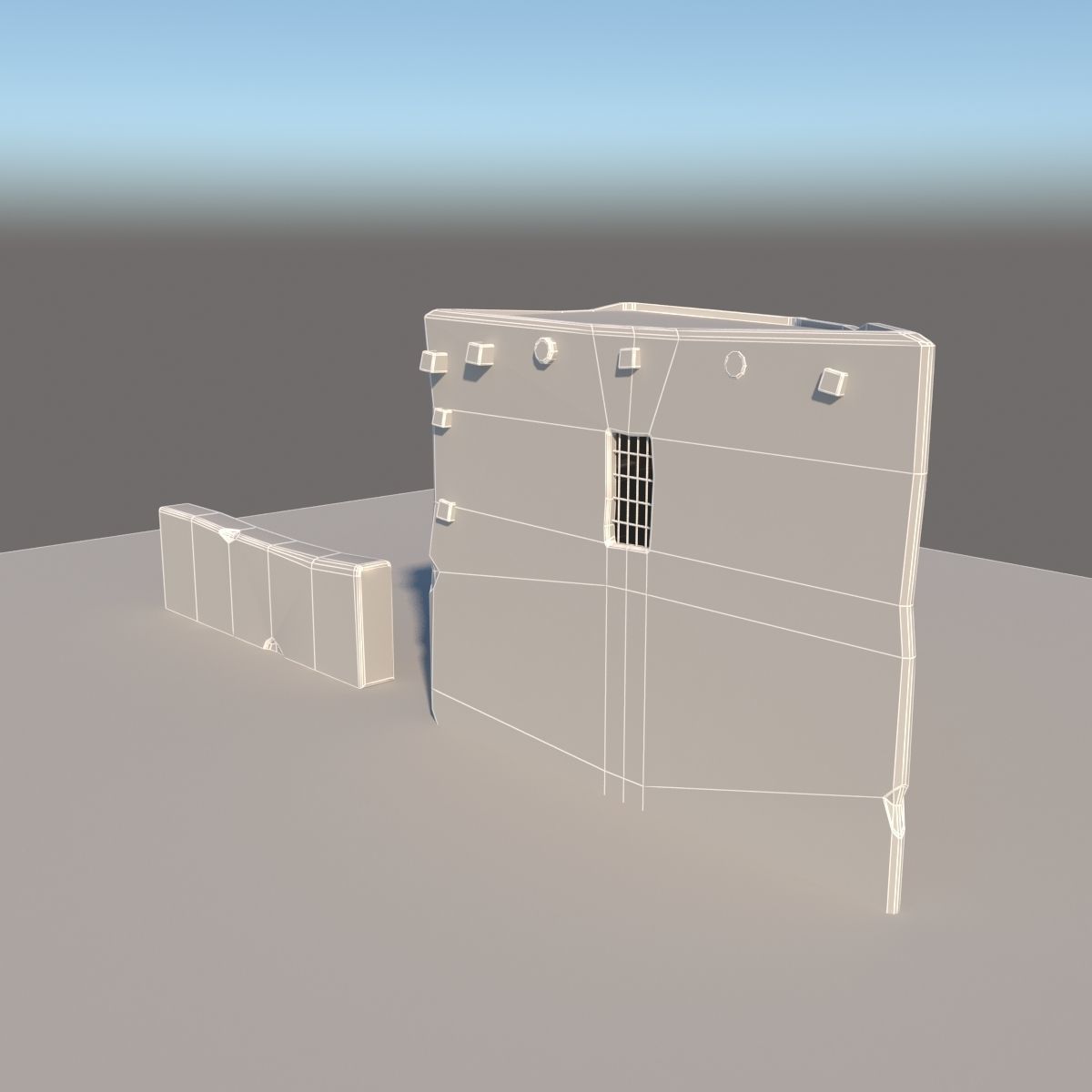 Old House Pack 1 3D model_3