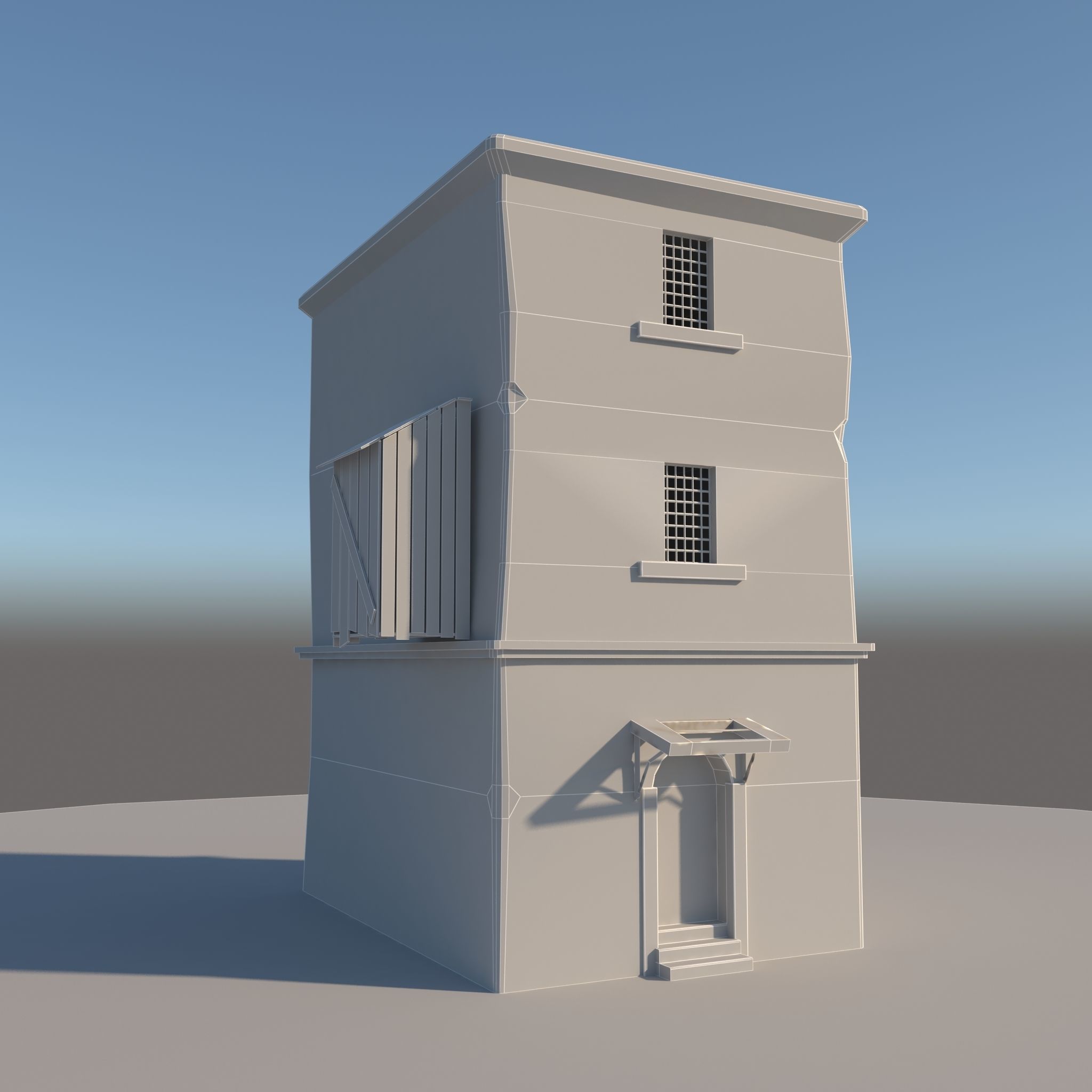 Old House Pack 1 3D model_22