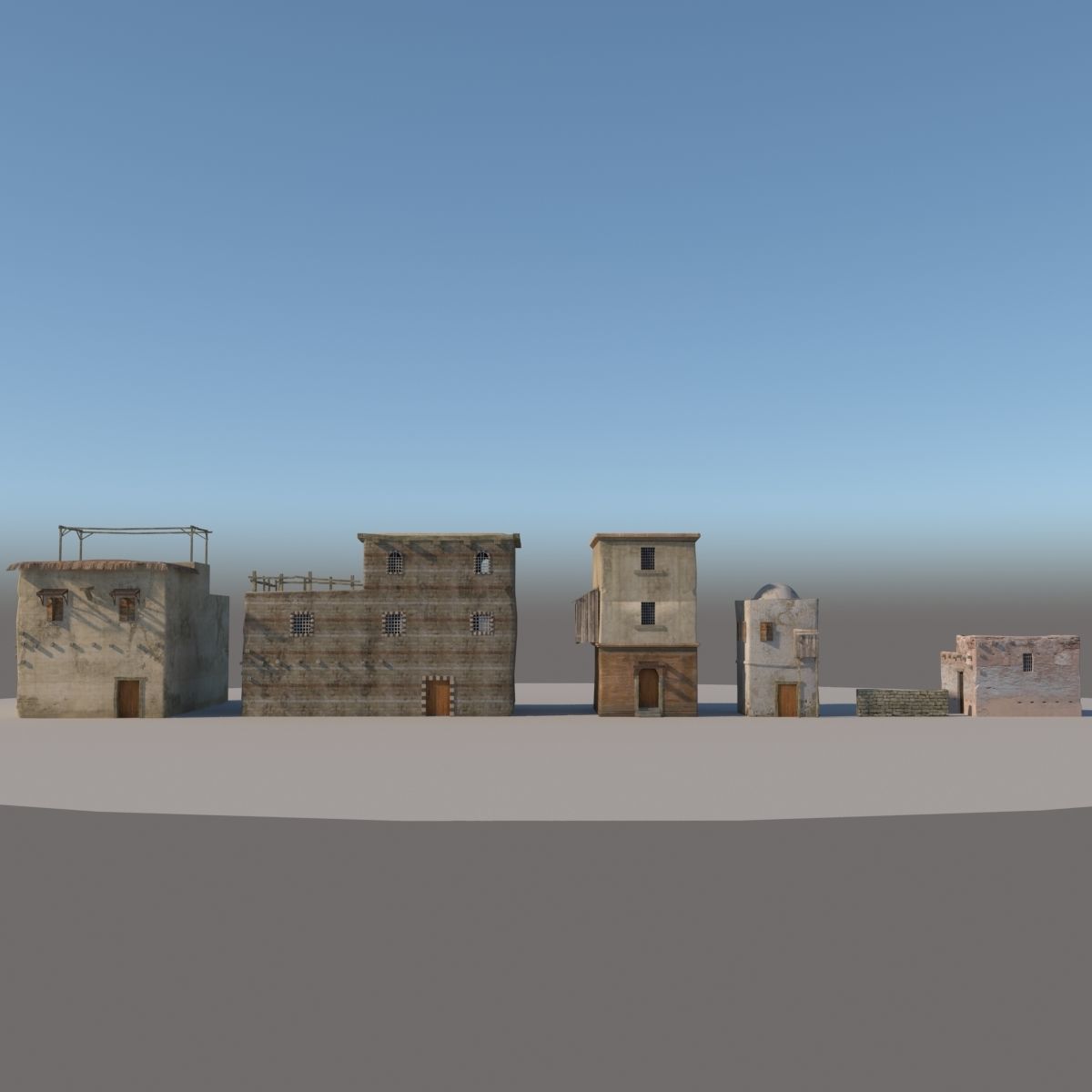 Old House Pack 1 3D model_2