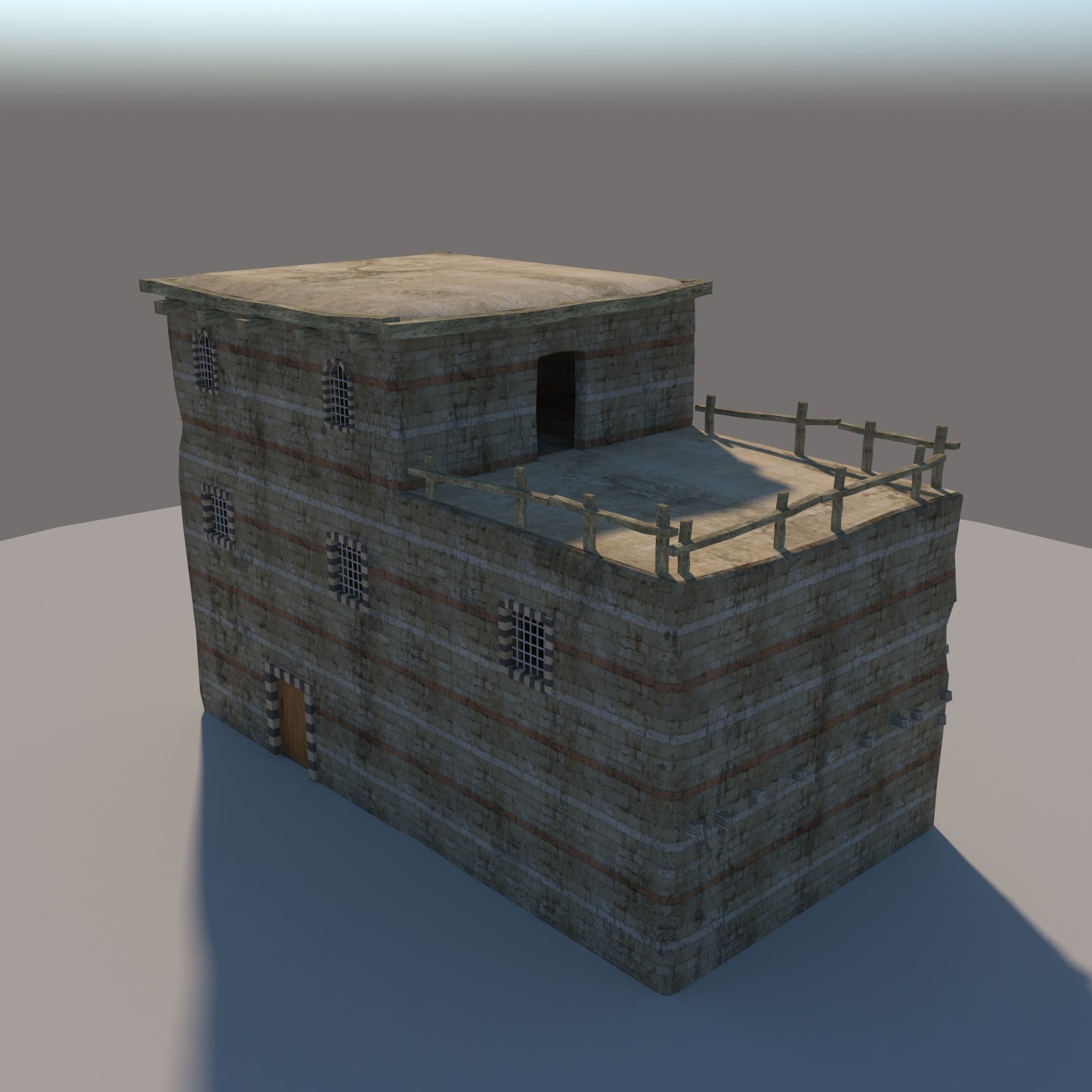 Old House Pack 1 3D model_36