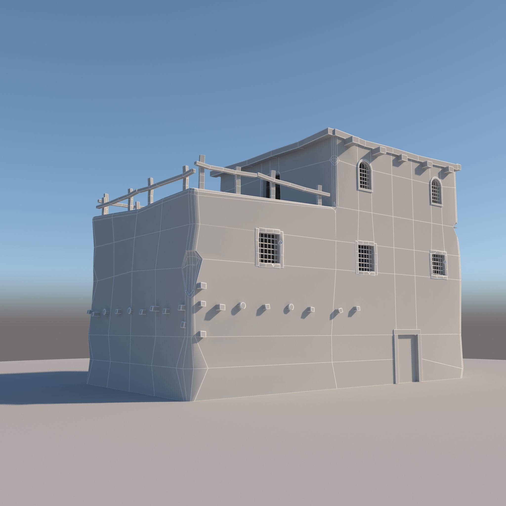 Old House Pack 1 3D model_38