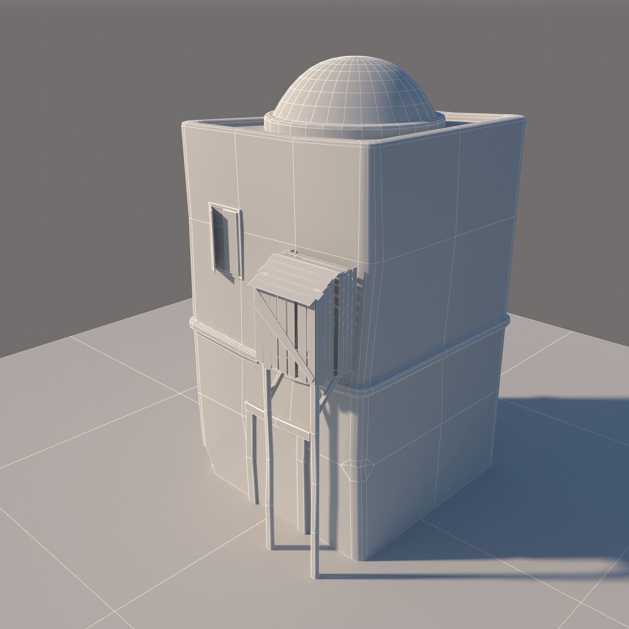 Old House Pack 1 3D model_10