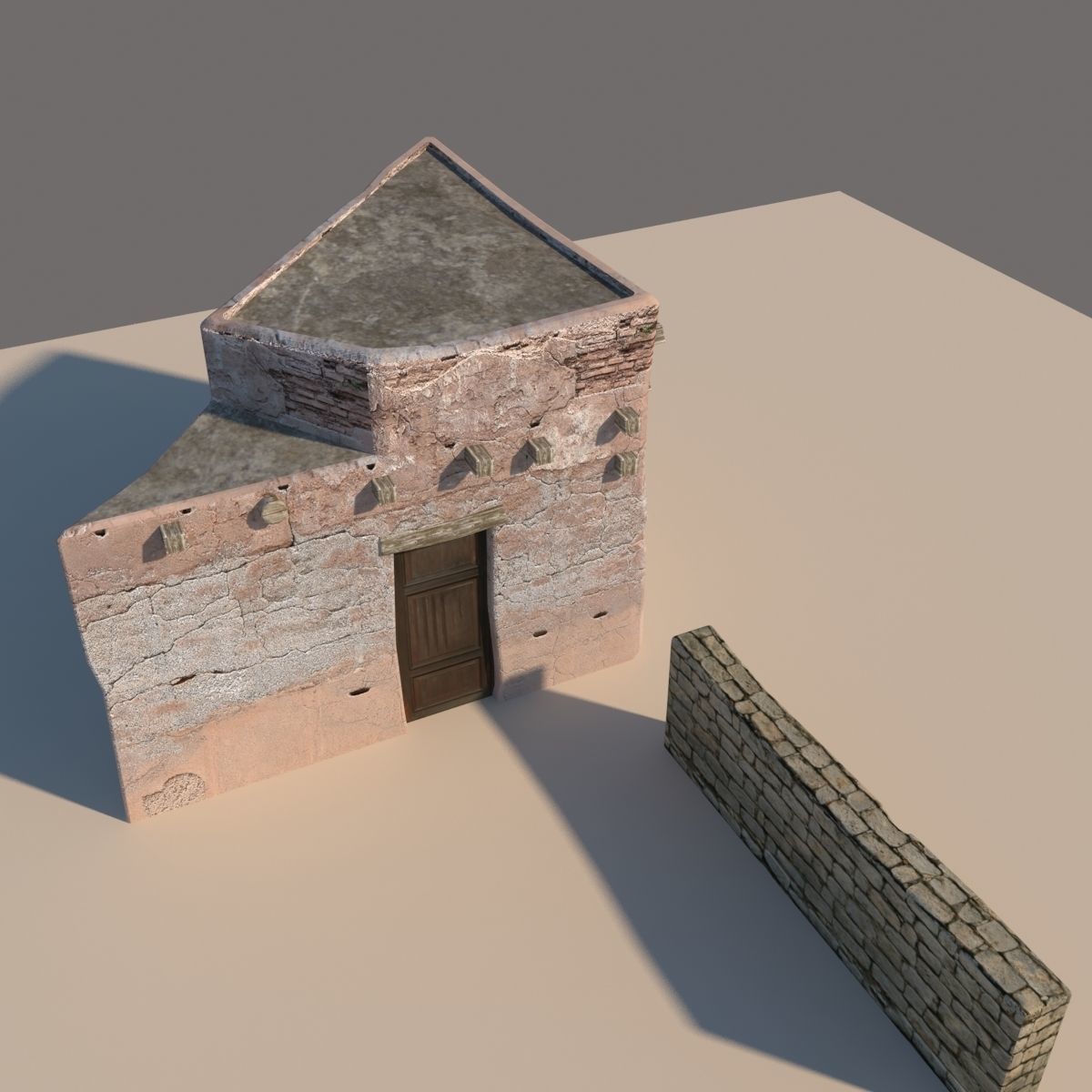 Old House Pack 1 3D model_7